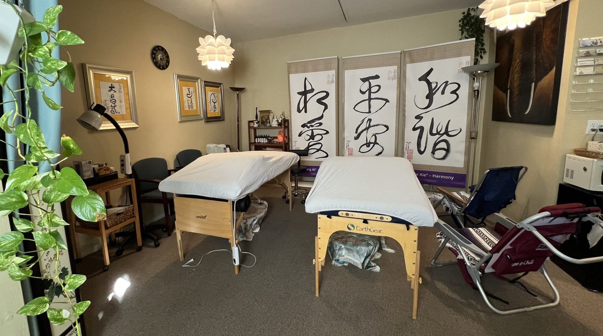 Treatment room at the Community Healing Clinic